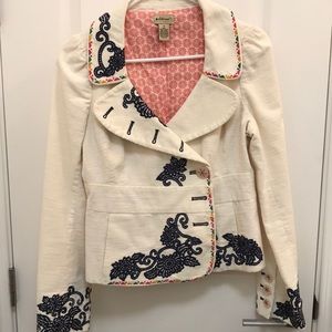 Fun single breasted blazer